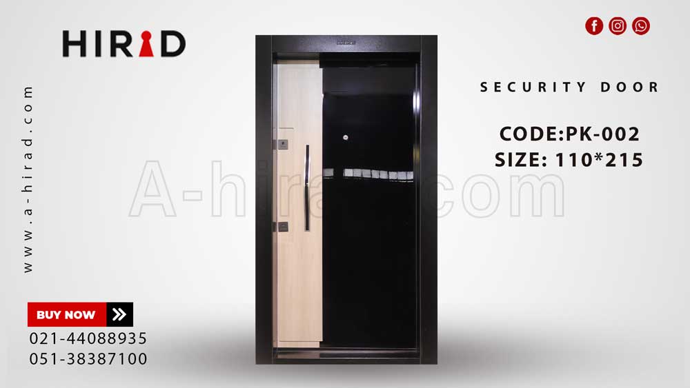 درب ضد سرقت یک و نیم لنگه کد PK-002